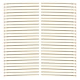 thumbnail image 2 of Alfileres de cabeza plana para joyería, 50 piezas de acero inoxidable, alfileres de cabeza plana para manualidades, artesanía excepcional, 2 of 9