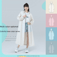 thumbnail image 1 of Poncho impermeable para adultos, portátil, no desechable, transparente, para exteriores, para niños, 1 of 2