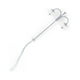 thumbnail image 2 of Yuarrent Modelo de lámpara de vía férrea, escala 1:87, tamaño de camino, accesorios de paisaje, cabezas, farola de Metal LED decorativa para Artesanía Gris (blanco cálido) Yuarrent  HA066884-02, 2 of 6
