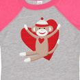 thumbnail image 4 of Inktastic Hug Sock Monkey Boys or Girls Baby Bodysuit, 4 of 5