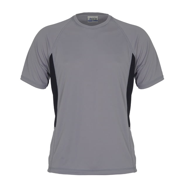 Playera deportiva EKIP Gris para hombre/mujer, ideal gym y running