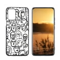 thumbnail image 1 of Faces-223 Phone Case, Degined for LG K62 Case Men Women, Flexible Silicone Shockproof Case for LG K62, 1 of 1