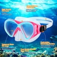 thumbnail image 2 of Set de Snorkel para Niños TuXHui con Válvula Secadora, Antivaho, Edad 5-15 años, 2 of 8