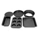 thumbnail image 5 of 6 Moldes Para Pizza, Fondo Suelto, Antiadherente, Molde Para Pasteles, Plato Para Pizza, Plato Para Hornear Tostadas, Revestimiento Antiadherente De Alta , Molde Para Pan, 5 of 7