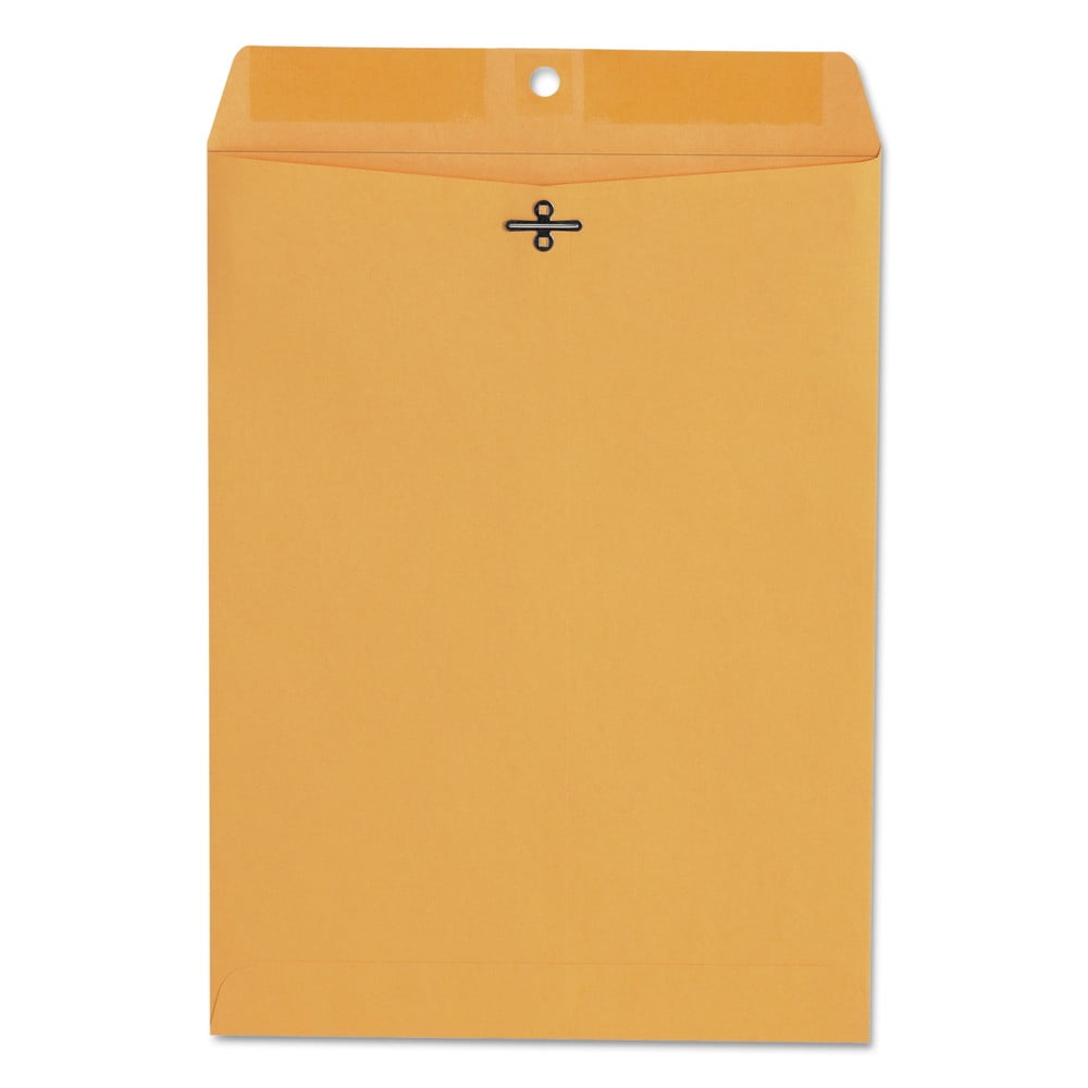 Universal Kraft Clasp Envelope, 90, Cheese Blade Flap, Clasp/Gummed