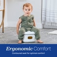 thumbnail image 6 of Chicco 3-in-1 Potty Training System, Training Potty, Toilet Topper, Step Stool - White, New, 6 of 8