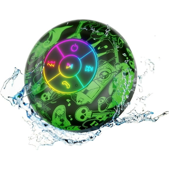 Disney The Nightmare Before Christmas Jack Skellington Shower Speaker, Bluetooth, Glow-in-the-Dark