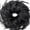 Dark Black, variant on Benehair Clip in Hair Extensions Wrap on Messy Hair Bun Scrunchies Curly Wavy Ponytail Hairpiece Real Thick Updo Extensions for Women Wedding Dark Brown