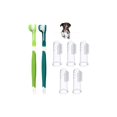 thumbnail image 1 of Dog Toothbrush, 7 Pcs Pet Finger Toothbrush, Dog Teeth Cleaner, Silicone Dog Tooth Cleaner, 1 of 5