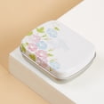 thumbnail image 1 of Caja de almacenamiento abatible de color, caja pequeña de hojalata para postales, dulces, mini lata, horquilla, joyería, caja de papel para notas, 1 of 5