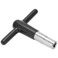 thumbnail image 1 of Llave en forma de T para tambor, llave de afinación, mango de silicona, accesorios para instrumentos musicales DT‑08Black, 1 of 12