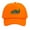 Neon Orange, variant on Men's Fishing Cap Outdoor Bass Fisherman Trucker Hat, Black