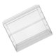 thumbnail image 3 of Vitrina de acrílico transparente: vitrina apilable de dos niveles con estantes ajustables, transparente, para exhibir figuras coleccionables., 3 of 6