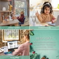 thumbnail image 6 of ZOUYUE 2 in 1 LED Desk Lamp 15” -Light Dimmable USB Power Touch Control White Desk Lamp, 6 of 6