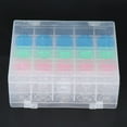 thumbnail image 4 of Bobines de Fil à Coudre, 50 Pcs Double Plateau Grille en Plastique Assortiment de Bobines Machine à Coudre Design Révolutionnaire, 4 of 6