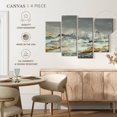 thumbnail image 5 of Elephant Stock Golden Rocks Wall Art - Horizontal Multi Panel Canvas - Living Room Wall Decor - Abstract Multi Panel - Blue And Gold Decor By Patricia Pinto - 36" x 22", 5 of 8
