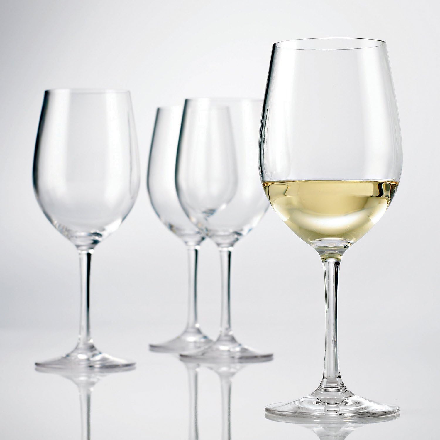Tritan Wine glass 12 oz. - 2.5" dia. X 8" H. Set of 4