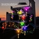 thumbnail image 2 of Xihbxyly Campana de Viento Solar, Luz Led Que Cambia de Color, Minicampanas con Iluminación de Cristal, Ahorro de Energía, Energía Solar, Decoración para Jardín, Patio, Mejora El Espacio Exterior, Di, 2 of 5
