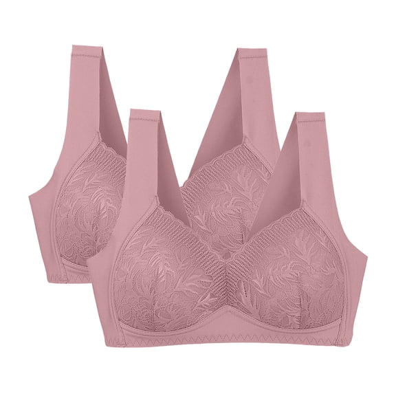 Ahabrexf Underwear for Men, Woman's Large Size Comfortable Breathable Bra with No Rims