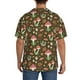 thumbnail image 3 of Balery Mushrooms and Autumn Camisa Casual de Manga Corta con Botones para Hombre, Texturizada, Estilo Cubano, para Playa, Verano-Small, 3 of 4
