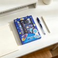 thumbnail image 1 of Yuehao Schol Stationery Set for ki-ds, Cute Stationery Box for Primary and Kindergarten, Complete Drawing Kit with Ruler, Pencils, Sharpener, Eraser, Notebook, Class Gift (Sky Blue), 1 of 5