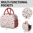 thumbnail image 6 of Lunch Bag Lunch Box for Women Reusable Insulated Lunch Bags,Water-Resistant Tropical Watermelon Fruit Cooler Lunch Tote Bag, Large Capacity for Work Travel Picnic, 6 of 6