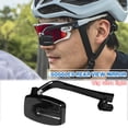 thumbnail image 2 of Adjustable Rearview Mirror for Cycling Glasses, Wide Angle HD View, Plastic Material, 2 of 9