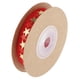 thumbnail image 5 of Cinta decorativa con estampado dorado de 10 yardas para envolver regalos rojo, 5 of 9