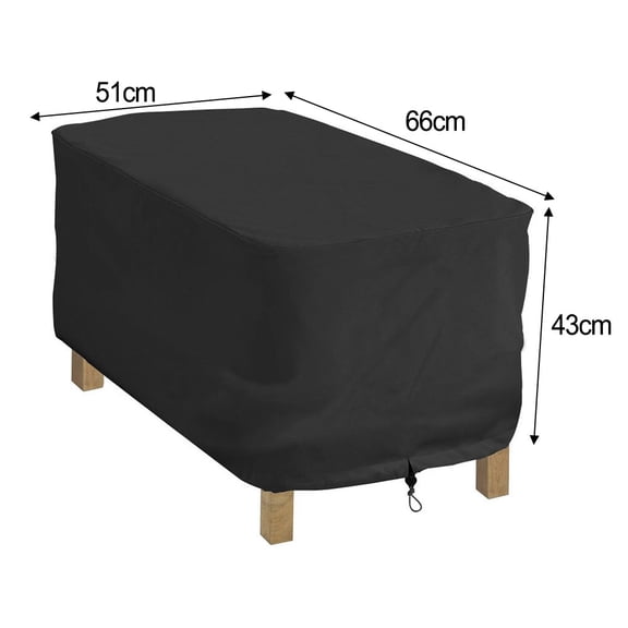 Heavy Duty 210D Patio Furniture Table Cover,Outdoor Oxford Deck Box Cover