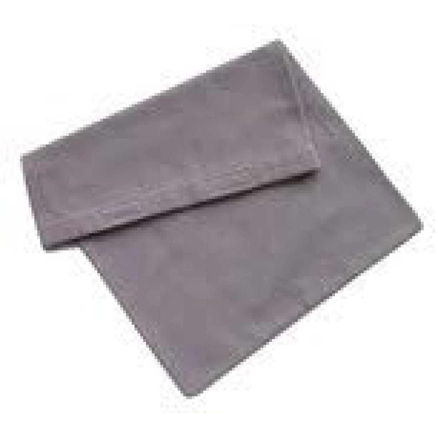Flannel Replacement Cover or Pillow case for 12x24 Heating pad or Pillow (Grey)