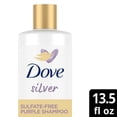thumbnail image 4 of Dove Love Your Silver Purple Shampoo for Gray, White & Silver Colored Hair Gorgeous Grays Sulfate-Free Shampoo with Biotin Complex, 13.5 fl oz, 4 of 8