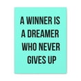 thumbnail image 5 of Inspirational Wall Art Dreamer Never Gives Up Motivation Wall Decor for Home Office Gym Inspiring Success Quote Print Ready to Hang Unframed, 5 of 13