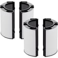 thumbnail image 1 of True HEPA+Carbon Filter 2-Pack Replacement Compatible with Dyson PH01 PH02 PH03 HP06 TP06 HP07 TP07 HP09 TP09 HP10 TP10 360° Combi Glass Purifying Fans, Pure Cool Hot Air Puri-fier, Black, 1 of 8