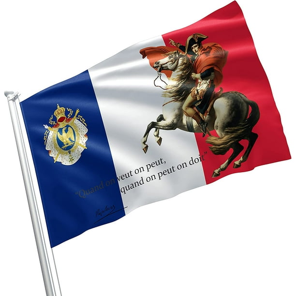 Napoleon Bonaparte France 3x5 Flag Banner 