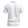 thumbnail image 2 of White Man Basic Tshirts Christian Graphic Tee Tops for Mens Short Sleeve Collared Turtle Neck Faux Linen Brunch Fall Summer Shirts Button 2026 Clothes XXL, 2 of 9