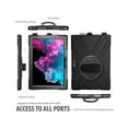 thumbnail image 2 of Microsoft Surface Pro 7 Plus / Pro 7 / Pro 6 / Pro 5 / Pro 2017 / Pro 4 / Pro LTE Case Protective Shockproof Cover with Pen Holder Hand Strap Rotating Kickstand Shoulder Strap, 2 of 7
