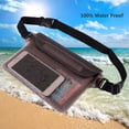 thumbnail image 3 of Waterproof Underwater PVC Swimming Beach Mobile Phone Waist Bum Bag Dry Pouch, 3 of 8