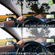 RockRose 50% VLT Air Nano Ceramic Car Window Tint - Ceramic Window Tint for Car and Home, Excellent Heat Block, No Haze, Easy to Shrink, 99% UV Rejection, and IRR 93%-95% - Size (60 X 100ft)