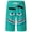Z167-Mint Green, variant on Board Shorts Lightweight Hawaiian Print Quick-Dry Beach Swimming Shorts with Pockets Anti-Chafe Fishing Shorts for Men