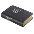 thumbnail image 4 of Black Faux Leather Large Print Compact King James Version Bible, 4 of 8