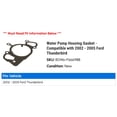 thumbnail image 2 of Water Pump Housing Gasket - Compatible with 2002 - 2005 Ford Thunderbird 2003 2004, 2 of 2