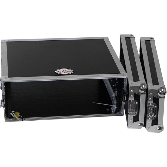 4 Space 4U Effect Amp Rack Prox Ata 300 Road Gig Ready 14" Deep Rack Mount