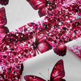 thumbnail image 5 of Erosebridal Chic Pink Bows Black Out Curtains,Safari Butterflies Hotpink Sequin Print Curtains Pack of 2 (42x63 Each) For Girls Kids, 5 of 7