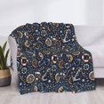 thumbnail image 3 of Fotbe Nautical Manta de Franela con Estampado, Manta Ultrasuave para Cama, Sofá, Auto, Hipoalergénica y Antibolitas-40"x30", 3 of 6