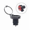 thumbnail image 2 of Unisex Acrylic Handlebar End Mirror for Bicycles - 3cm Convex HD Lens, Reflective Safety Design, Compact Lightweight for Road Cycling, Mountain Biking & Outdoor Rides (Non-Illuminated Version), 2 of 5
