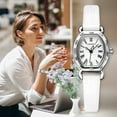 thumbnail image 3 of Women Watch Fashion Ladies Dress Analog Quartz Watch Classic Leather Strap Watch for Woman 3ATM Waterproof Female Wrist Watch, 3 of 7