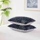 thumbnail image 1 of Southshore Fine Living Inc. Fundas de almohada decorativas azules, tamaño estándar, 20.0 x 26.0 in, fundas de almohada acolchadas, tamaño Queen, juego de 2, se adapta a almohadas Queen o Full, combina, 1 of 5