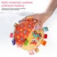 thumbnail image 5 of Baby Cloth Ball Toy With Sound Effects Colorful Fun Patterns Soft Ball Toy Novelty Gift For Toddler Infants, 5 of 5