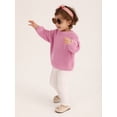 thumbnail image 5 of Usaibhir Toddler Baby Girl Boy Knit Sweater Round Neck Long Sleeve Pullover Sweatshirt Fall Winter Clothes 9M-4T, 5 of 12