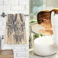 thumbnail image 2 of Wobogo Two Owls Sitting on Opposite Branches Face Towel Soft Breathable Cotton Towel Set for Bathroom Kitchen Hotel Spa Gift Decor, 2 of 7